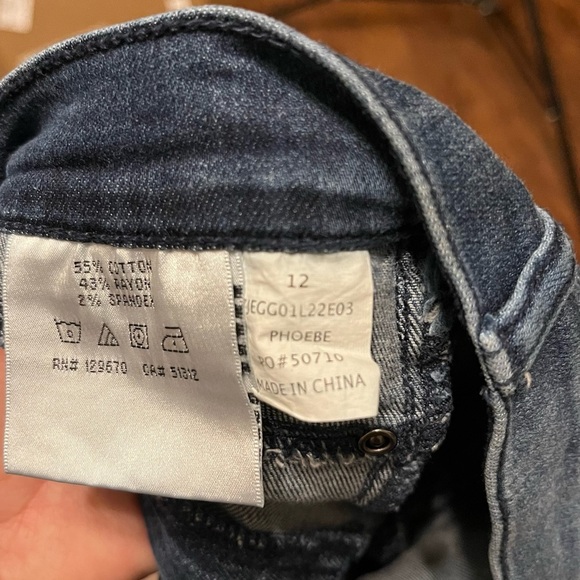 Joes Jeans kids skinny jeans 12 - Picture 3 of 6